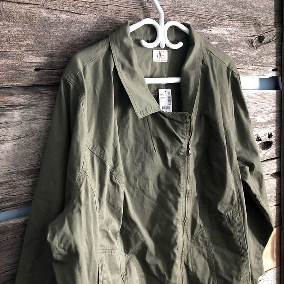 d/c Jeans NWT plus size 3X jacket - Picture 2 of 5